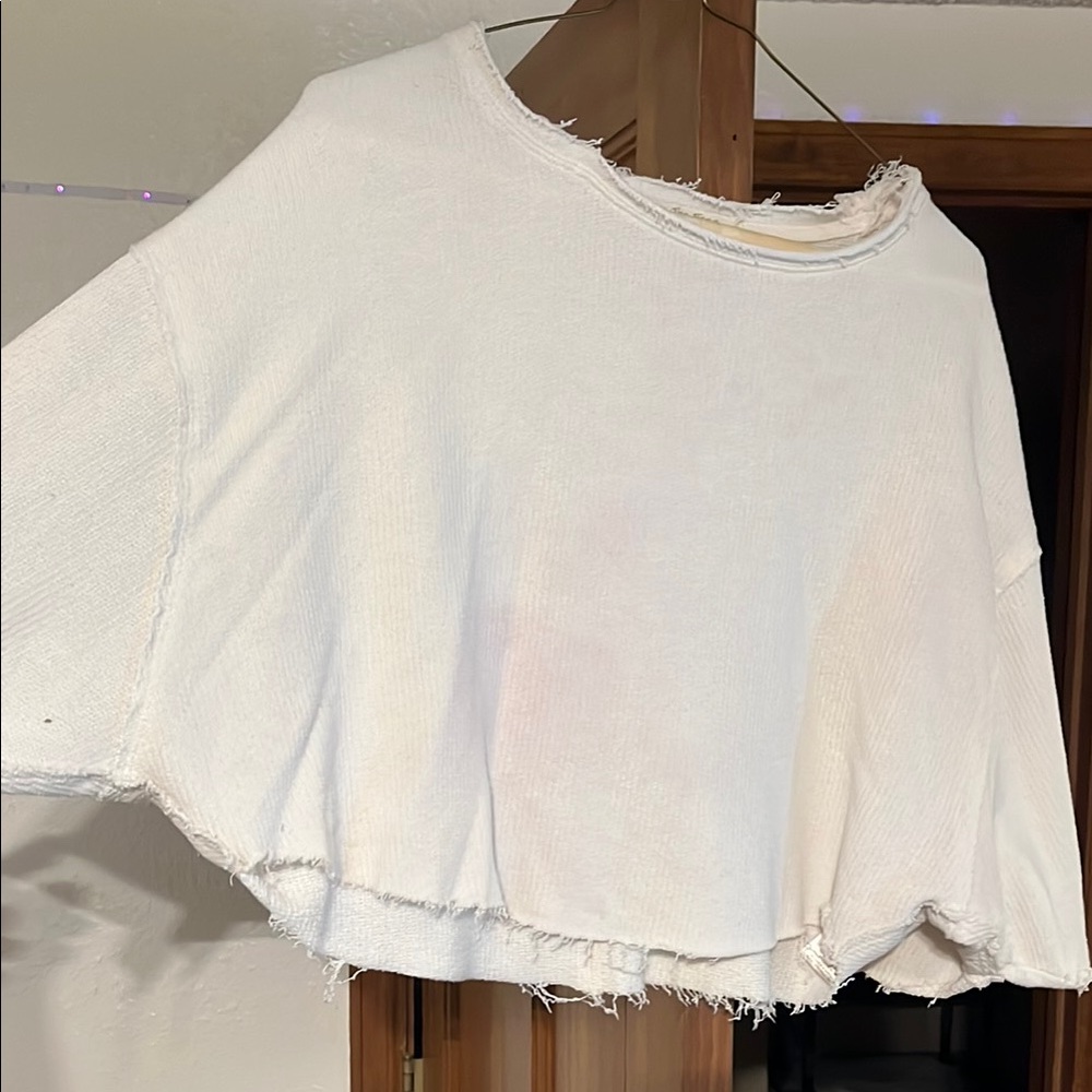 Casual White Women's Top